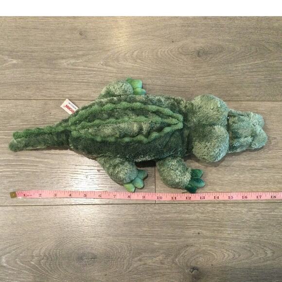 Vintage Aurora World Green Alligator 17" Plush Toy Stuffed Animal Crocodile - Picture 7 of 7